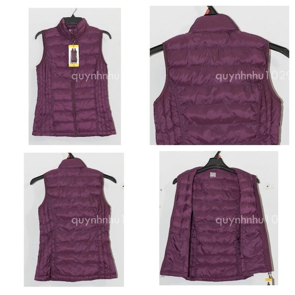 NWT 32 Degrees Ladies' Vest IN  PLUM - Picture 1 of 6